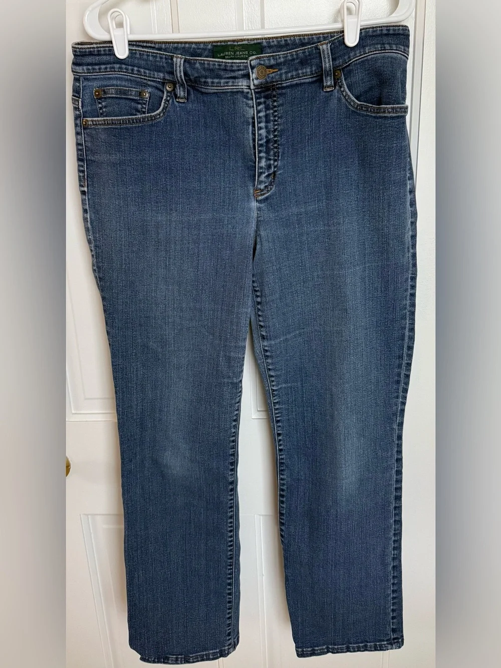 Lauren Ralph Lauren LRL Straight Leg Stretch Jeans Size 14